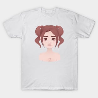 Taurus Zodiac Sign T-Shirt